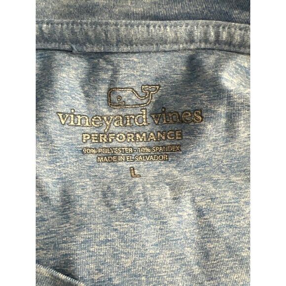 Vineyard Vines Men Blue Long Sleeve T-Shirt Size L - Picture 8 of 9